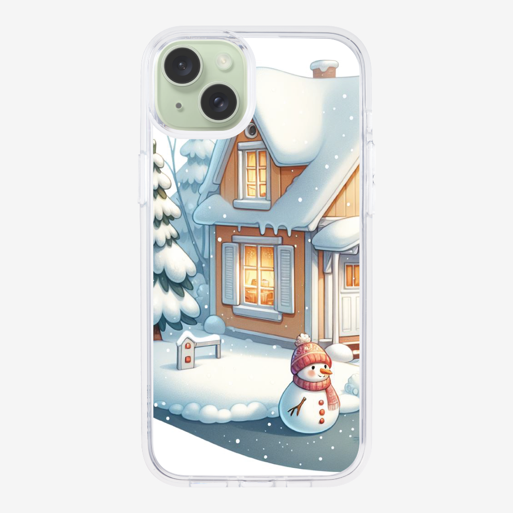 Winter Snowman Phone Case