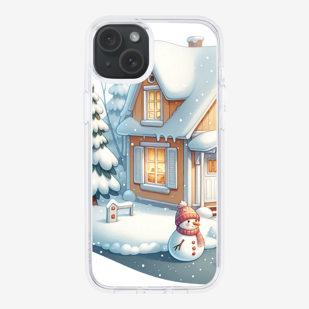 Winter Snowman Phone Case