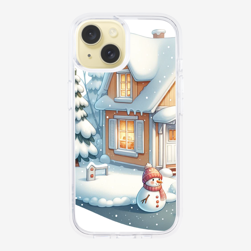 Winter Snowman Phone Case