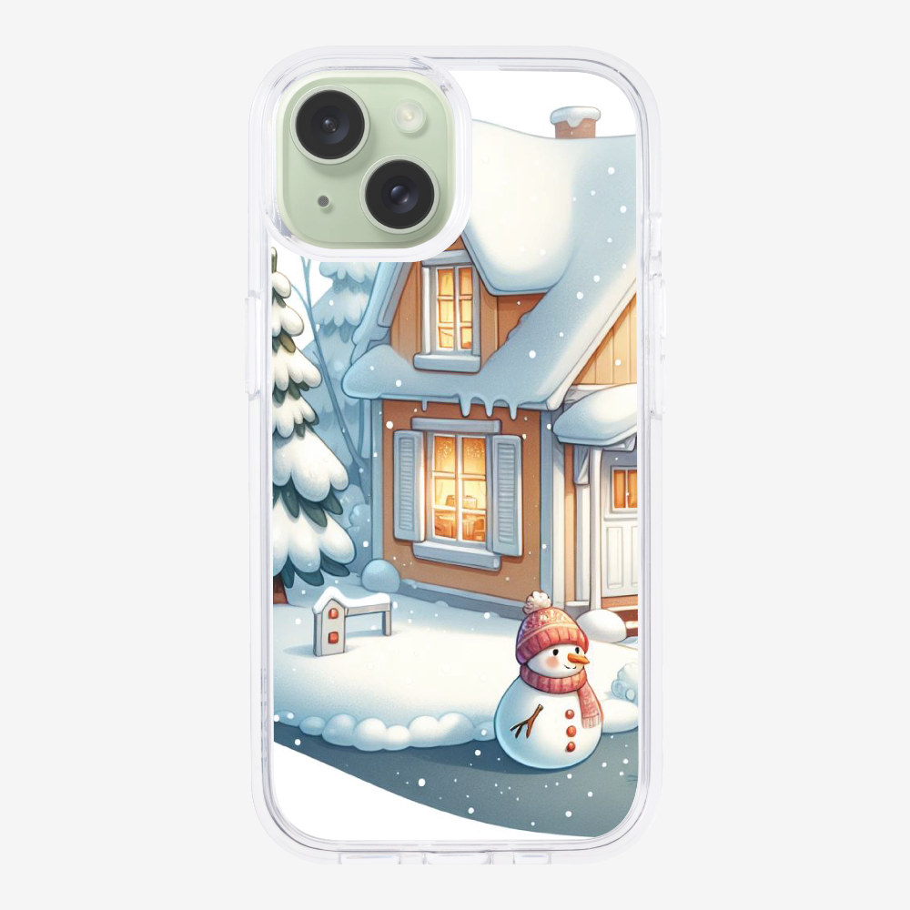 Winter Snowman Phone Case