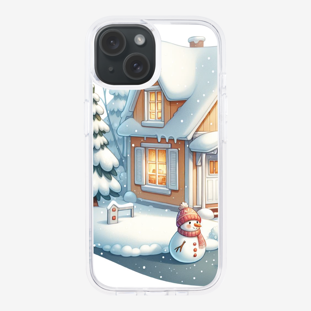 Winter Snowman Phone Case