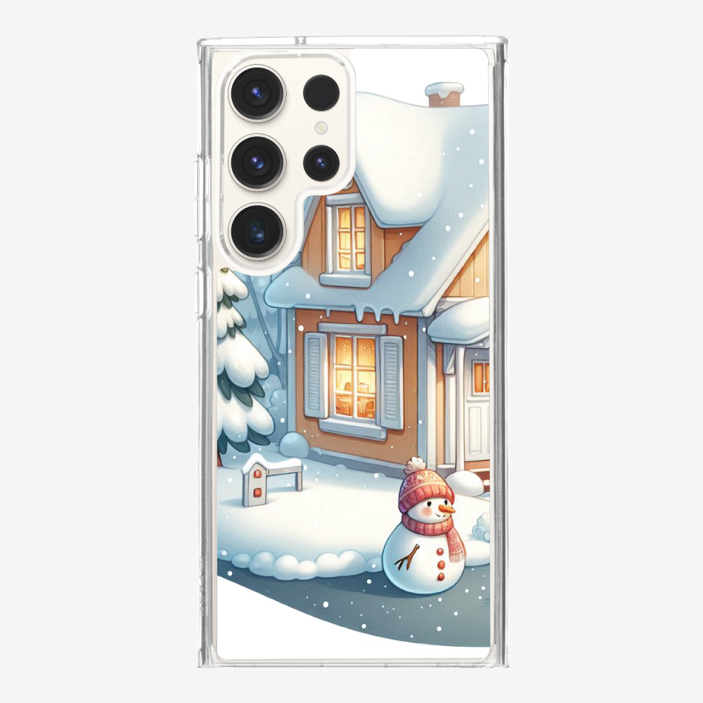 Winter Snowman Phone Case