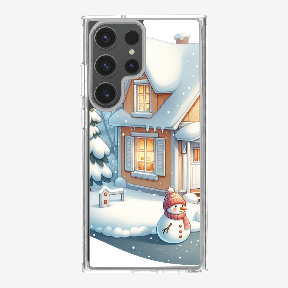 Winter Snowman Phone Case