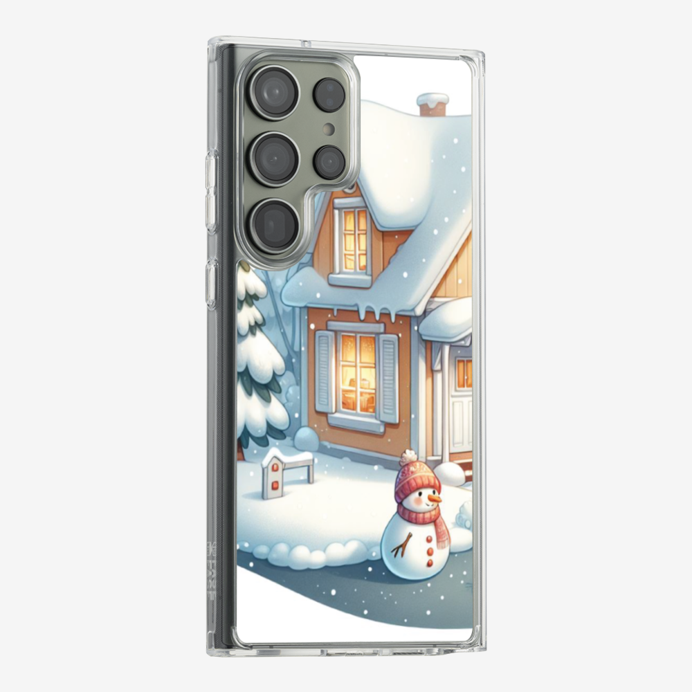 Winter Snowman Phone Case