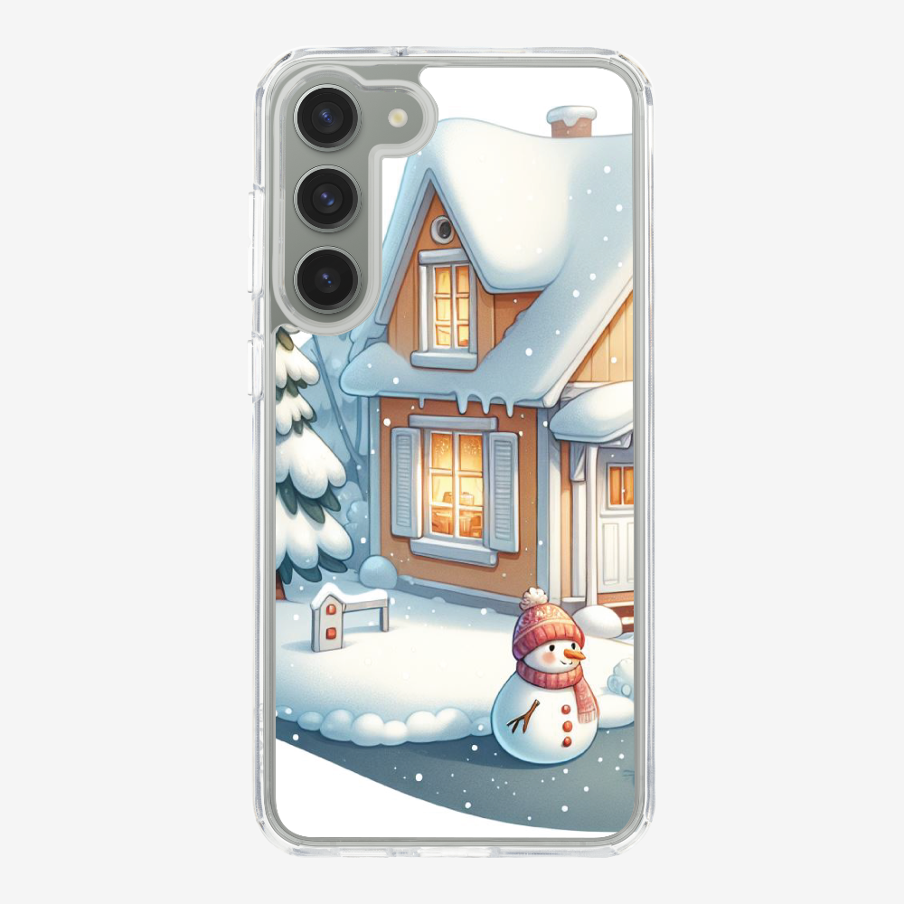 Winter Snowman Phone Case