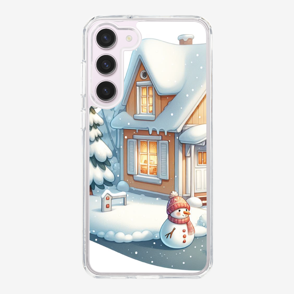 Winter Snowman Phone Case