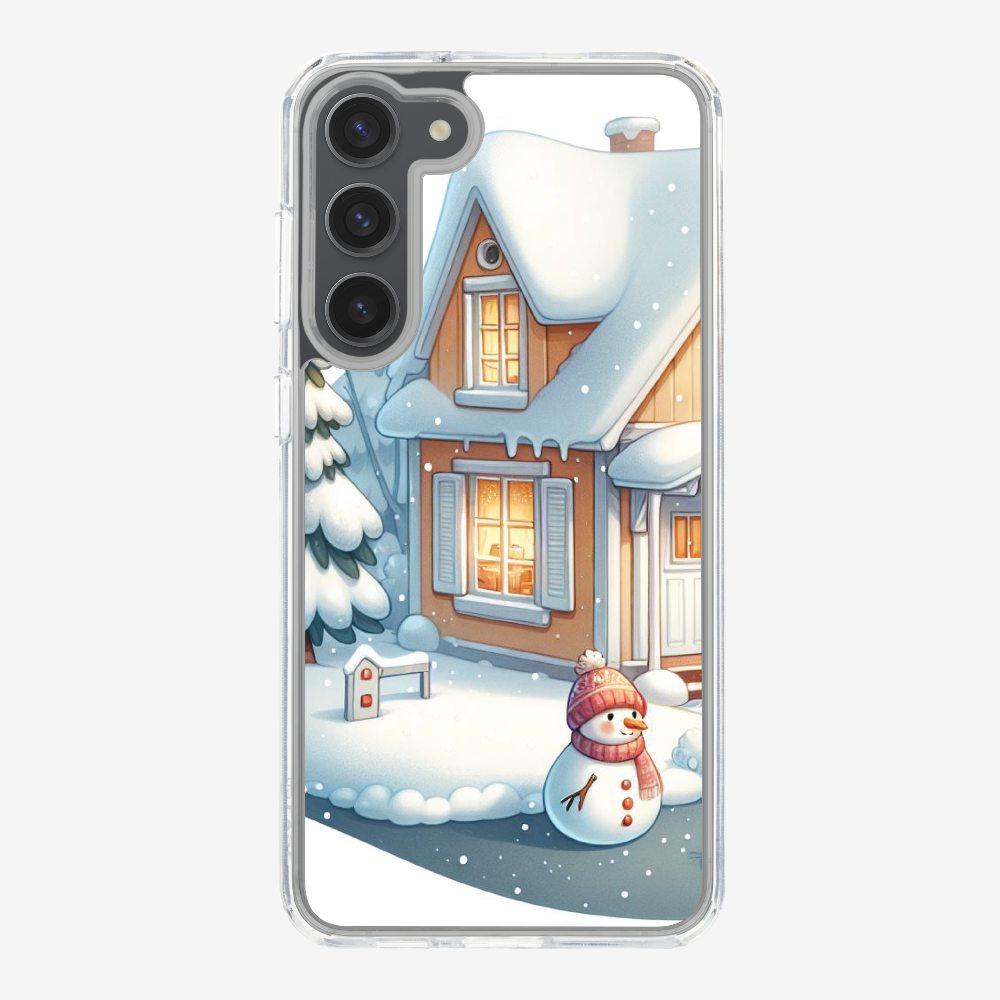 Winter Snowman Phone Case