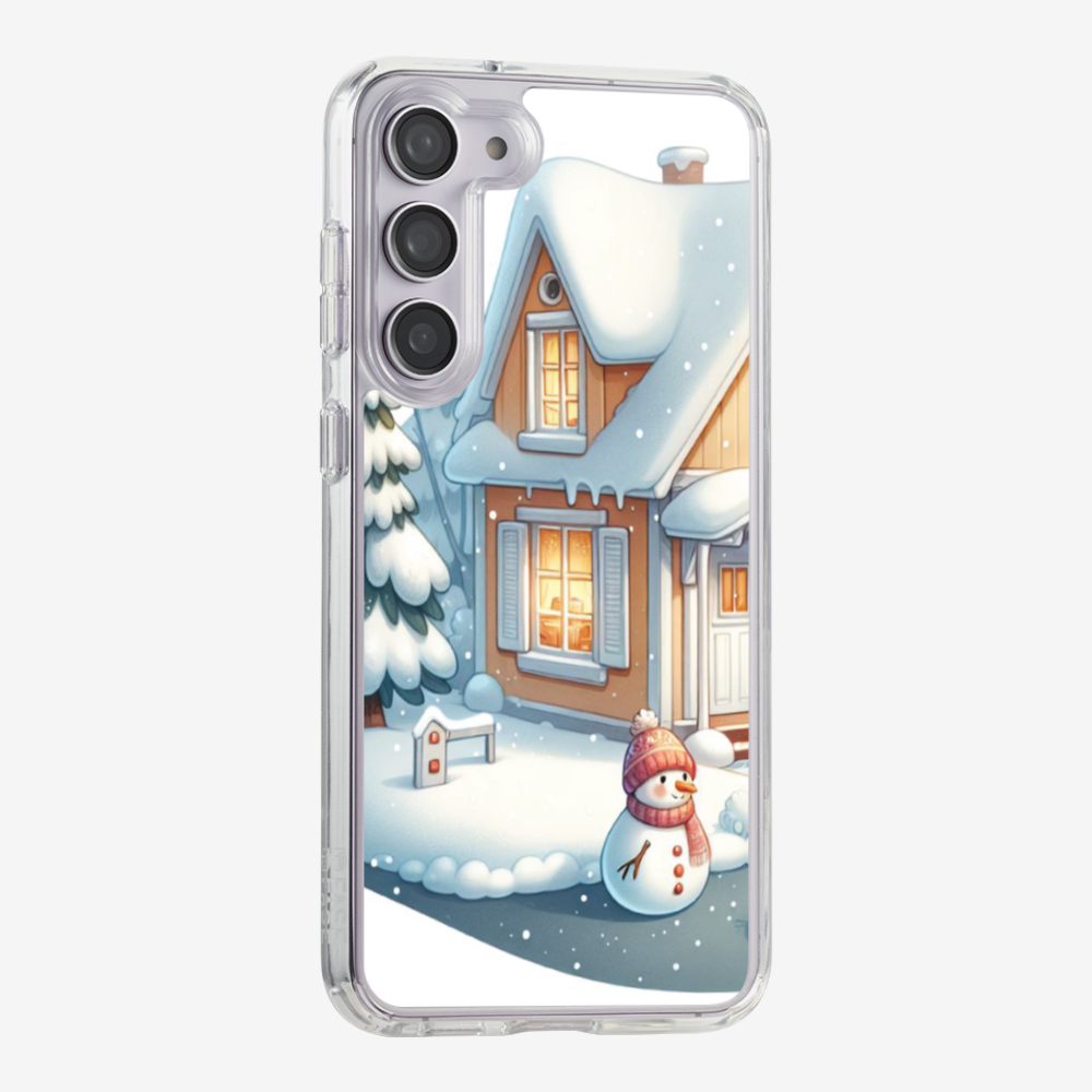 Winter Snowman Phone Case