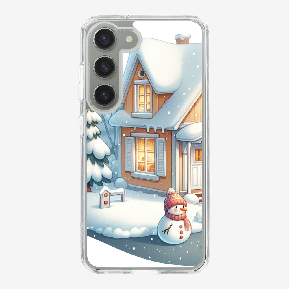 Winter Snowman Phone Case