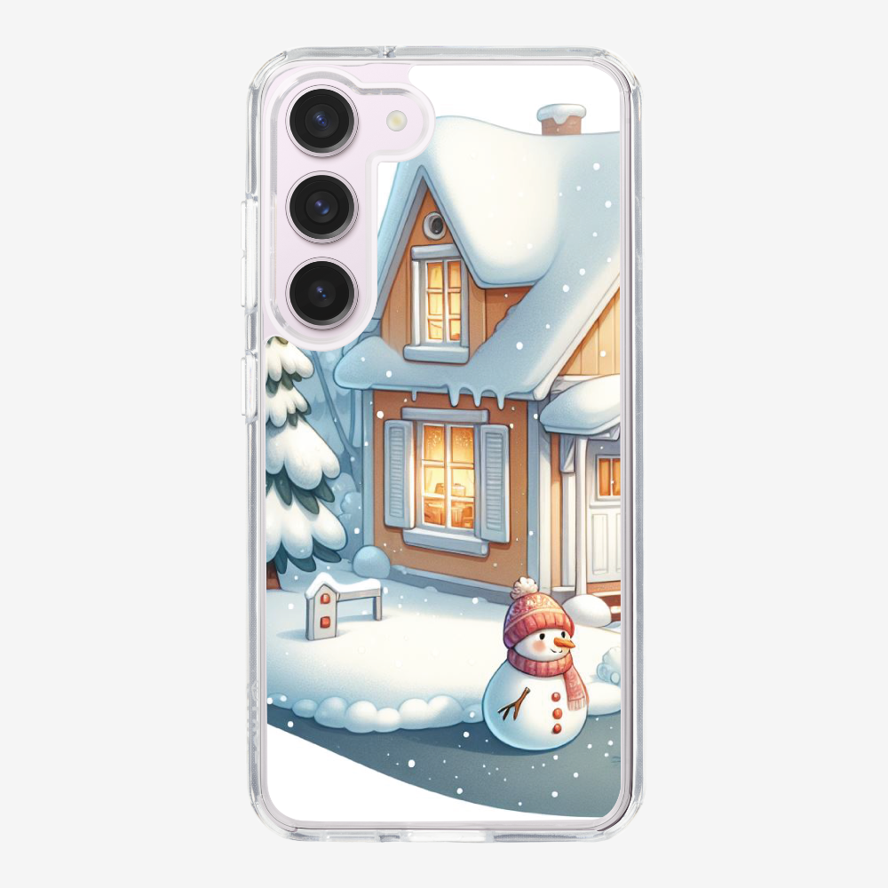 Winter Snowman Phone Case