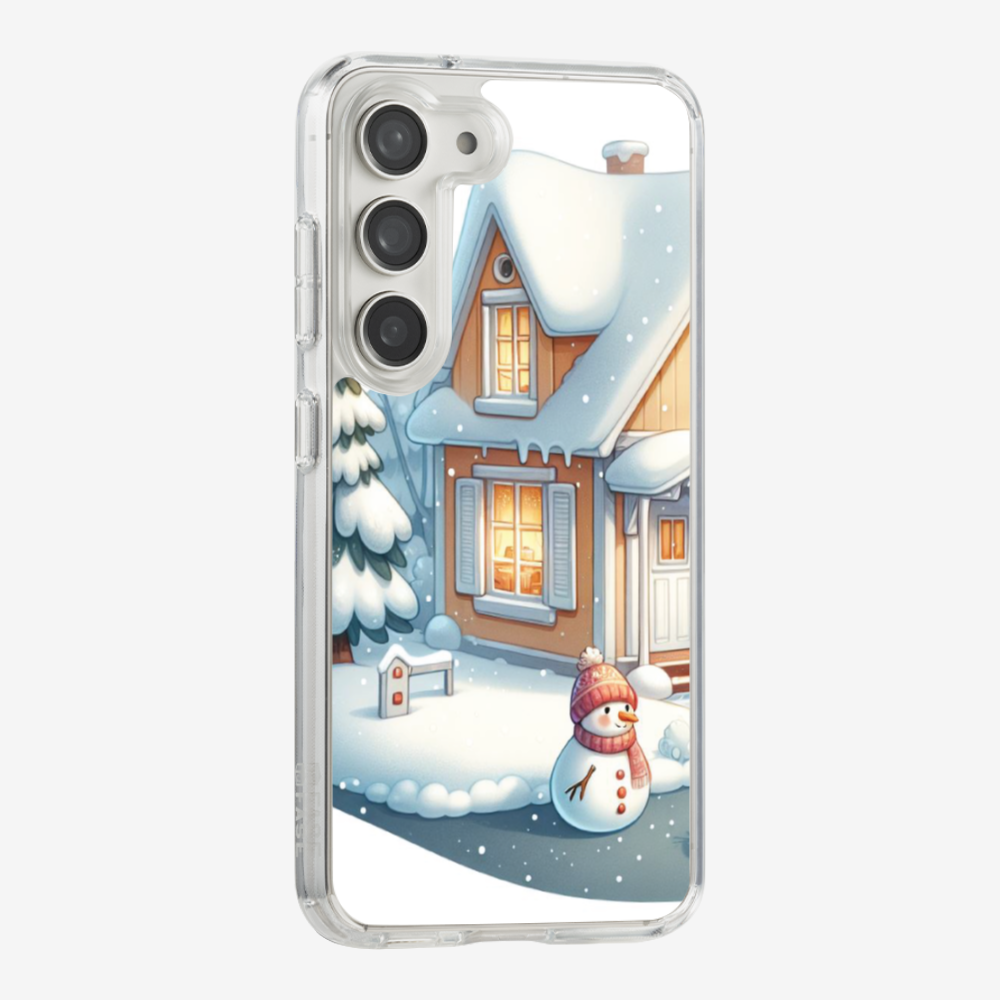 Winter Snowman Phone Case