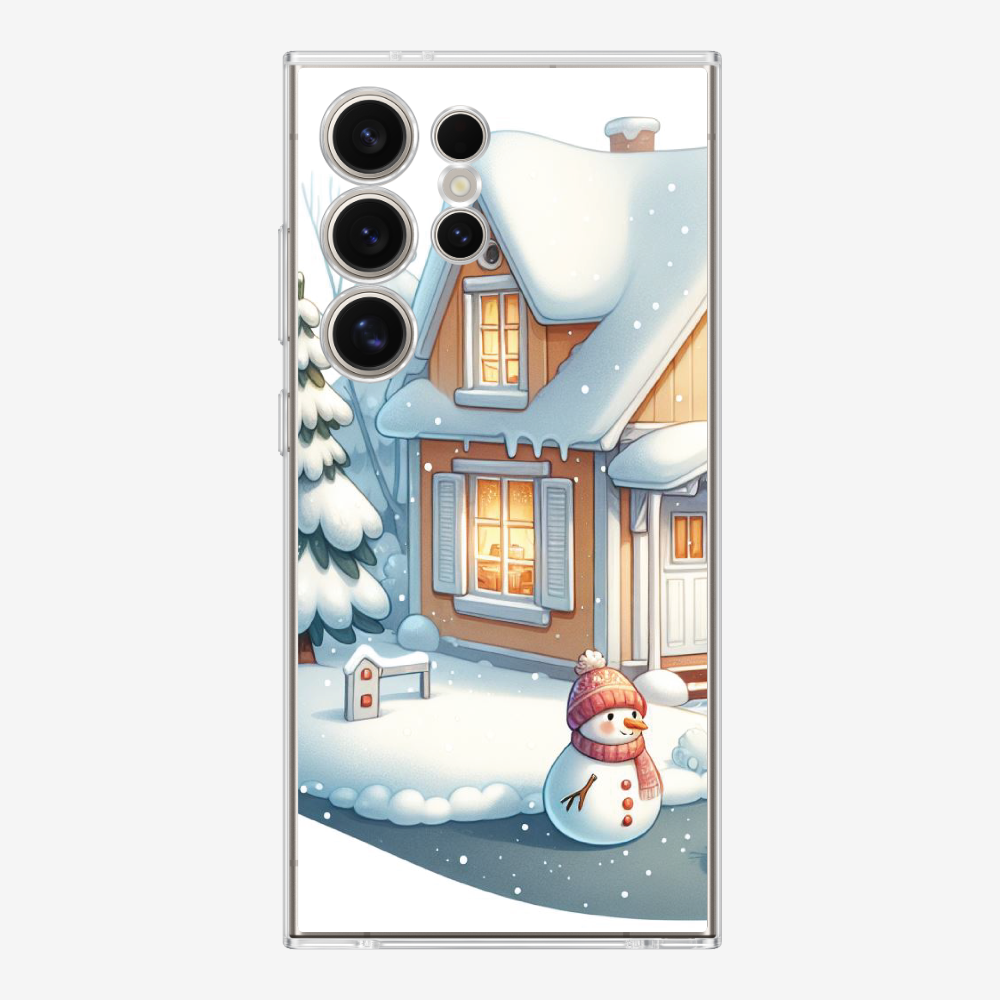 Winter Snowman Phone Case