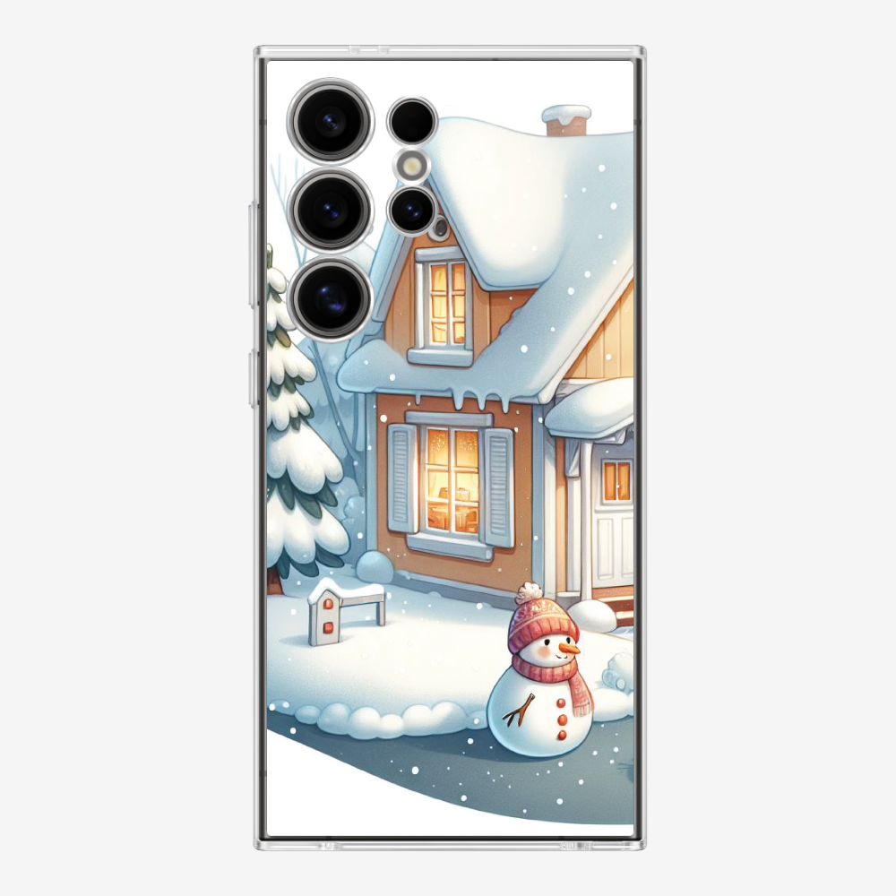 Winter Snowman Phone Case