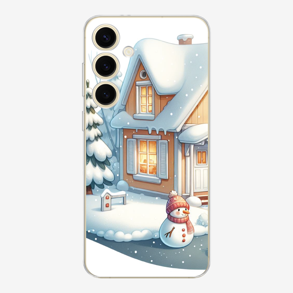 Winter Snowman Phone Case