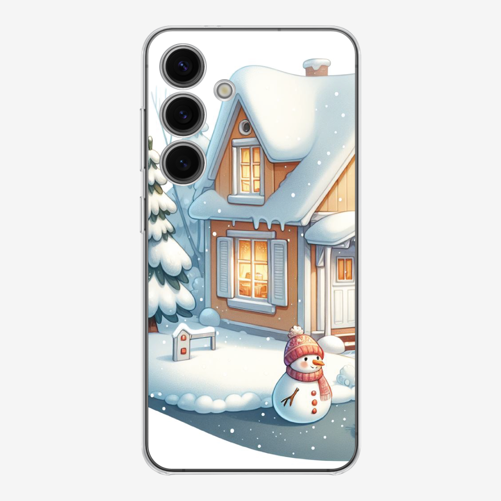 Winter Snowman Phone Case