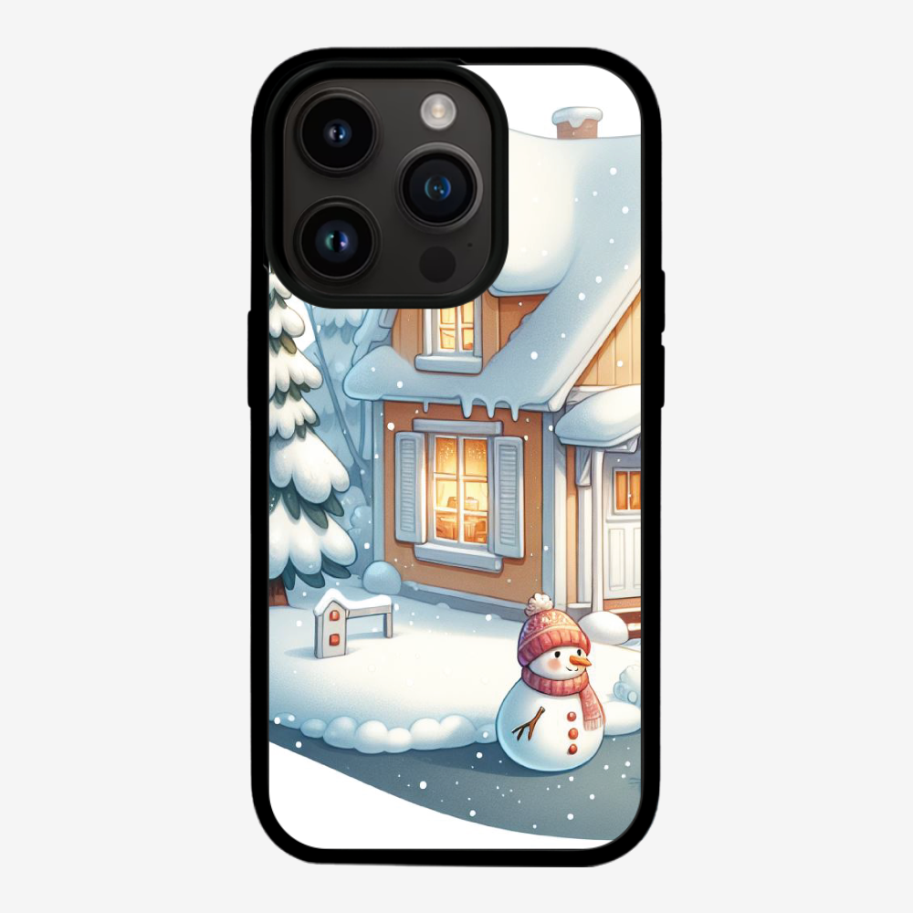 Winter Snowman Phone Case