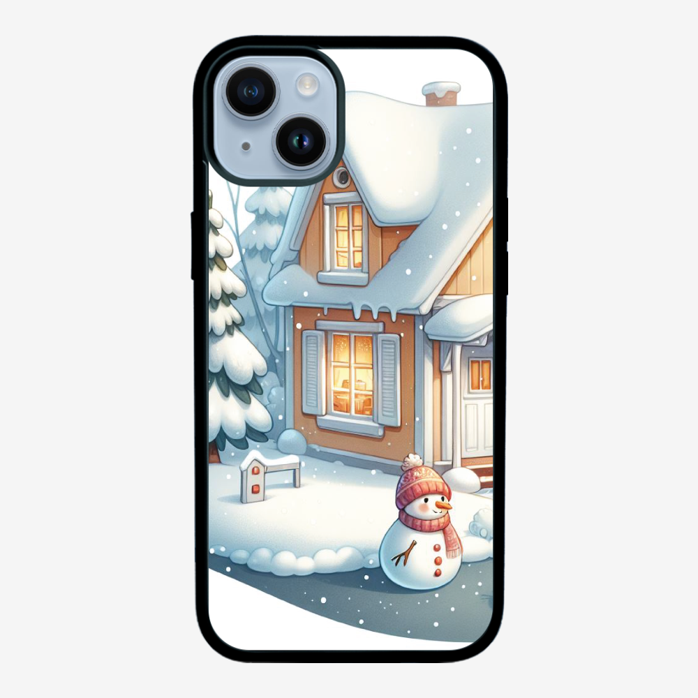 Winter Snowman Phone Case