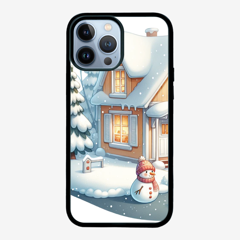 Winter Snowman Phone Case