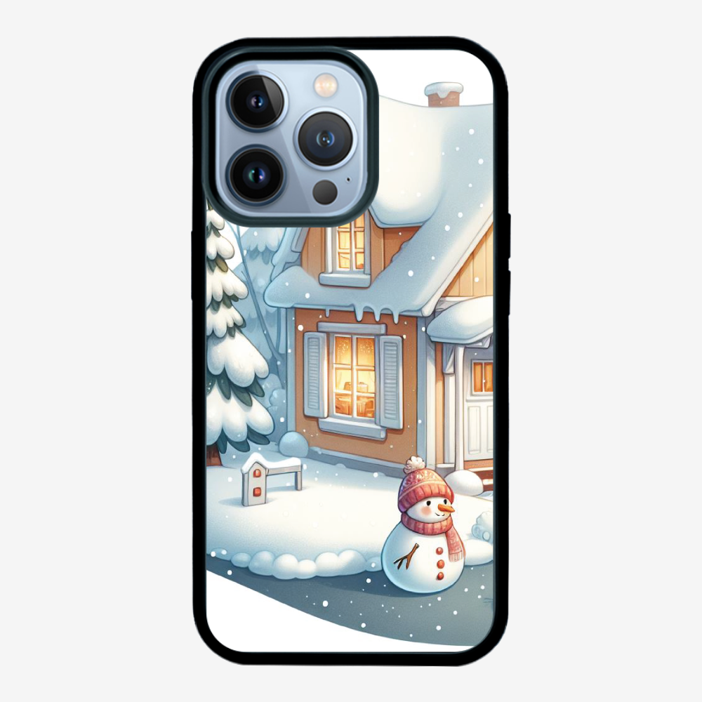 Winter Snowman Phone Case