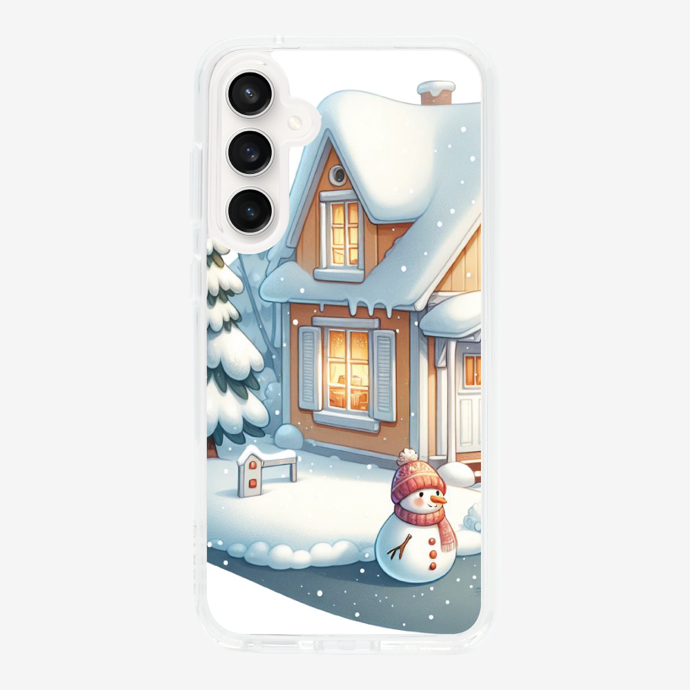 Winter Snowman Phone Case