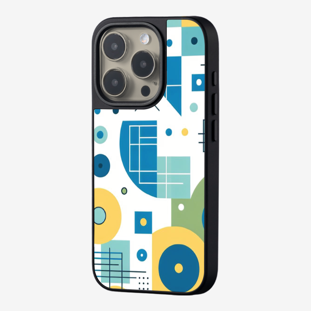 Abstract Blue Pattern Phone Case