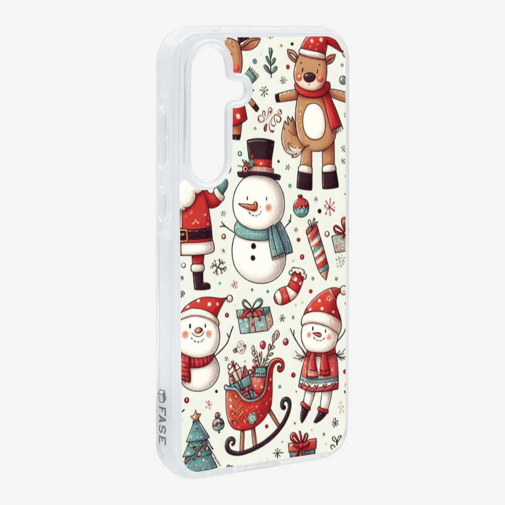 XMAS SnowMen Pattern Phone Case