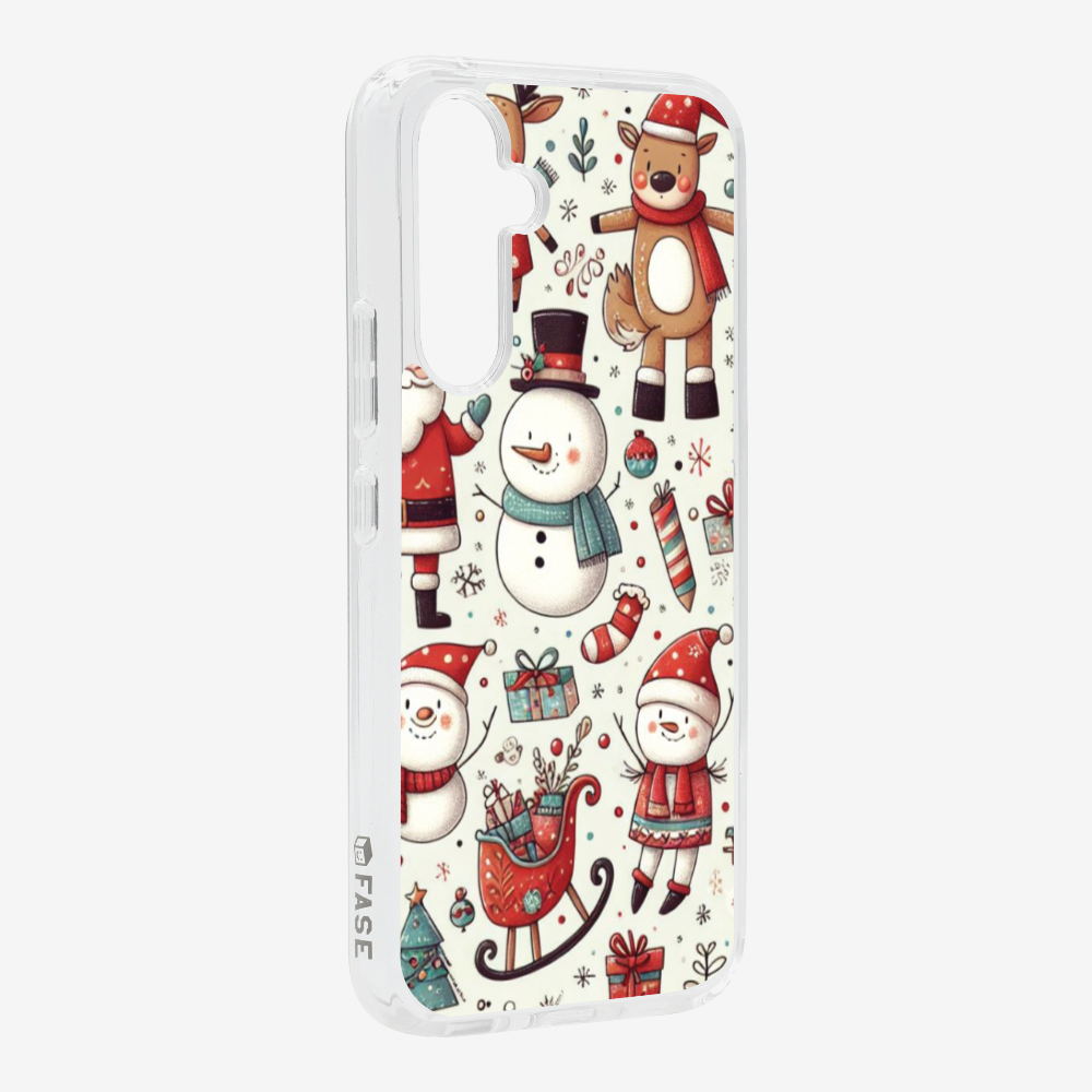 XMAS SnowMen Pattern Phone Case