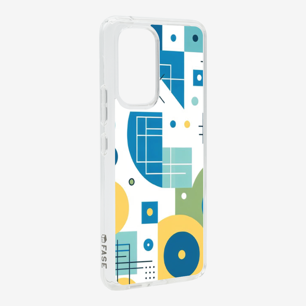 Abstract Blue Pattern Phone Case