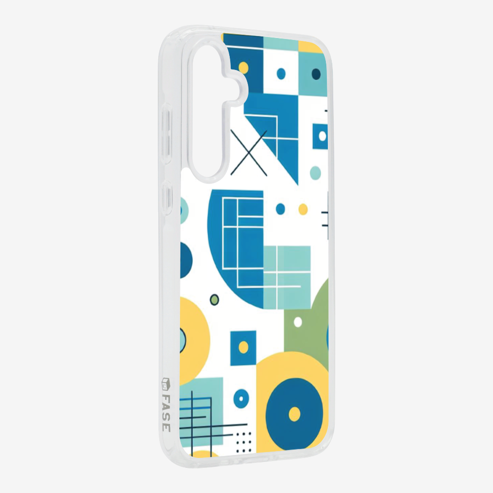 Abstract Blue Pattern Phone Case