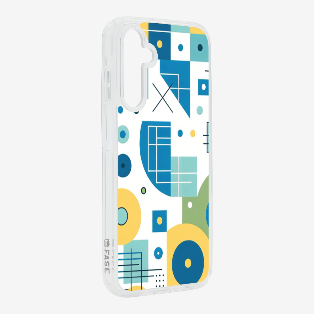 Abstract Blue Pattern Phone Case