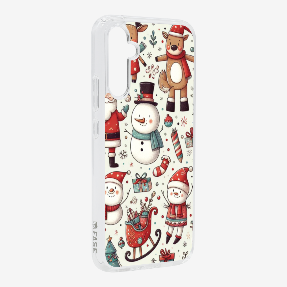 XMAS SnowMen Pattern Phone Case