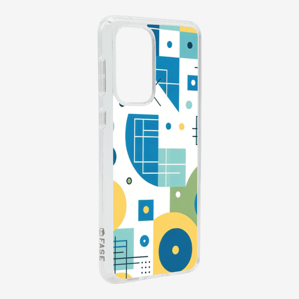 Abstract Blue Pattern Phone Case