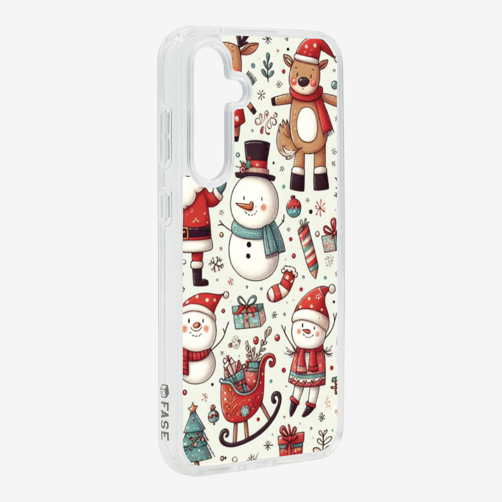 XMAS SnowMen Pattern Phone Case