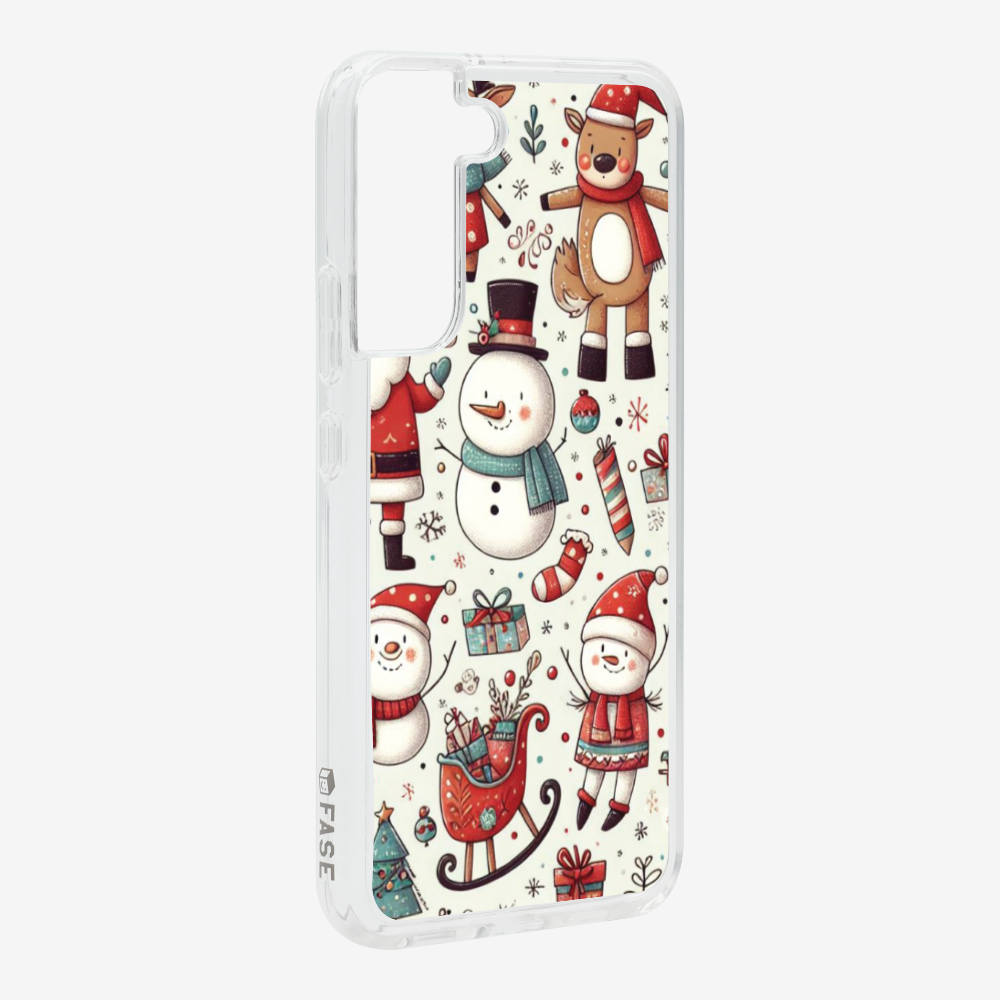 XMAS SnowMen Pattern Phone Case