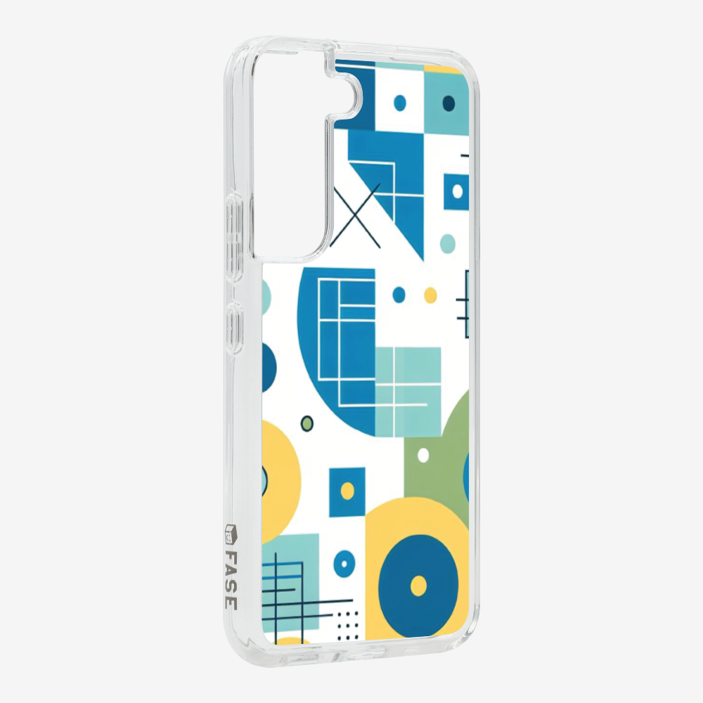 Abstract Blue Pattern Phone Case