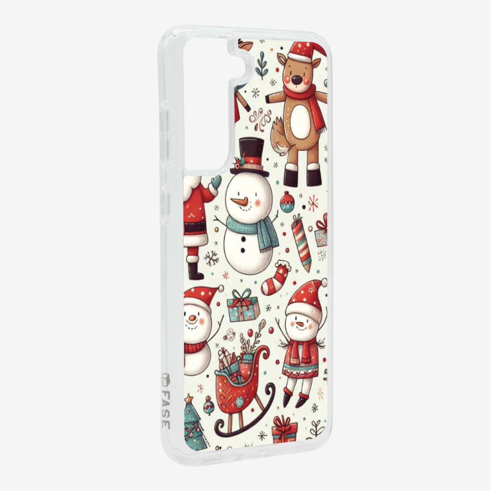 XMAS SnowMen Pattern Phone Case