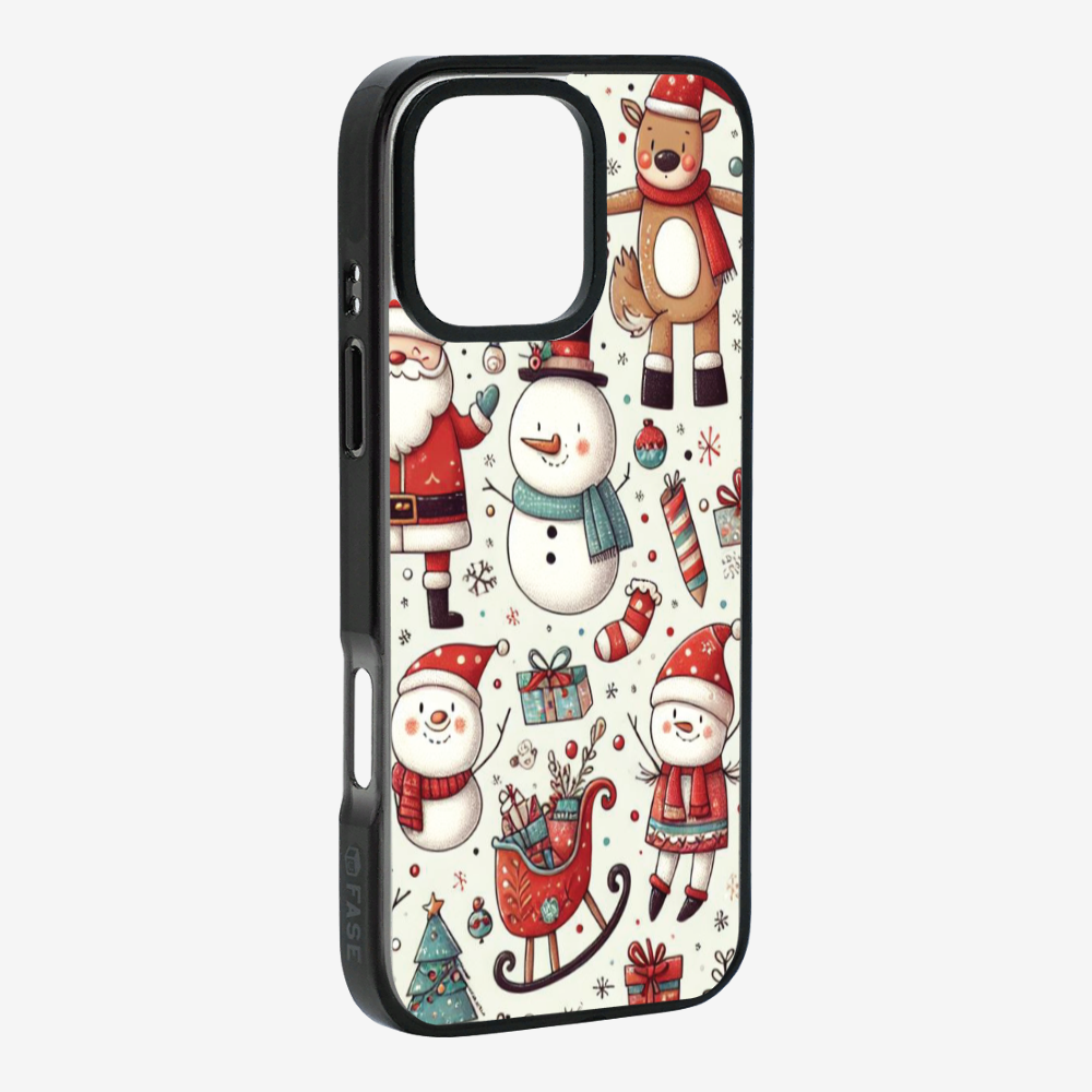 XMAS SnowMen Pattern Phone Case