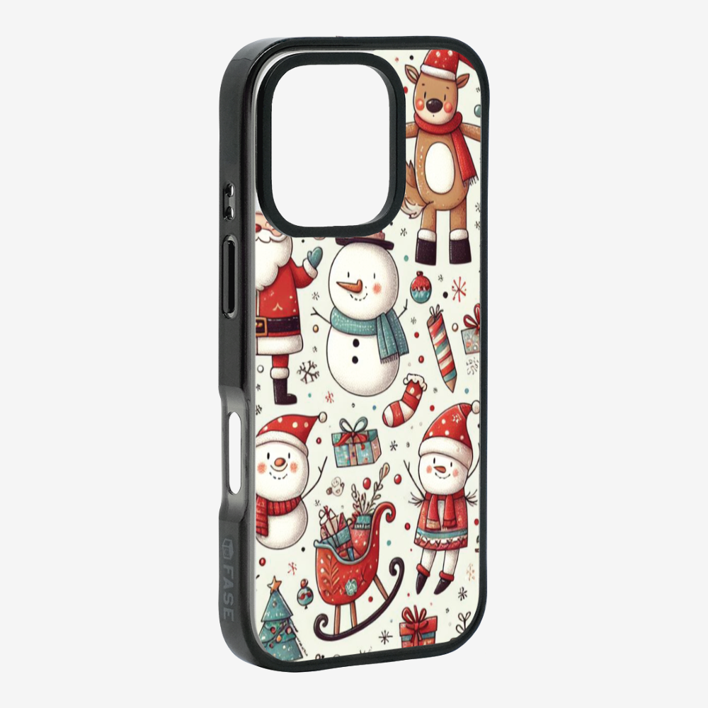 XMAS SnowMen Pattern Phone Case