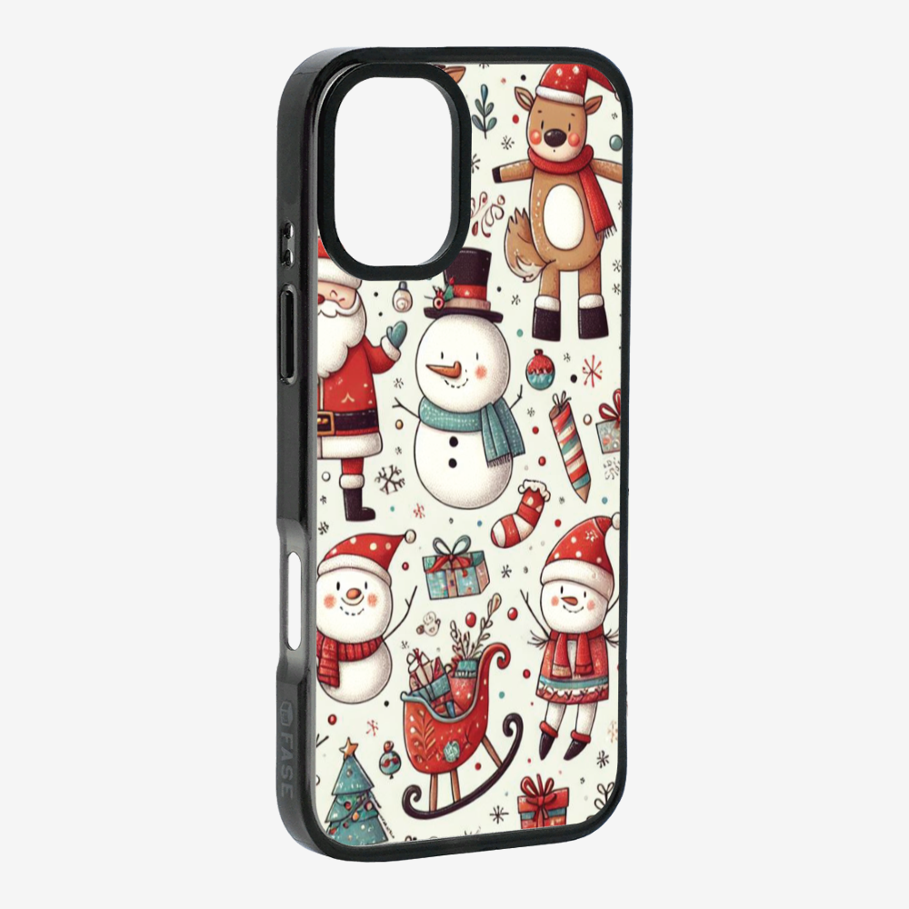 XMAS SnowMen Pattern Phone Case