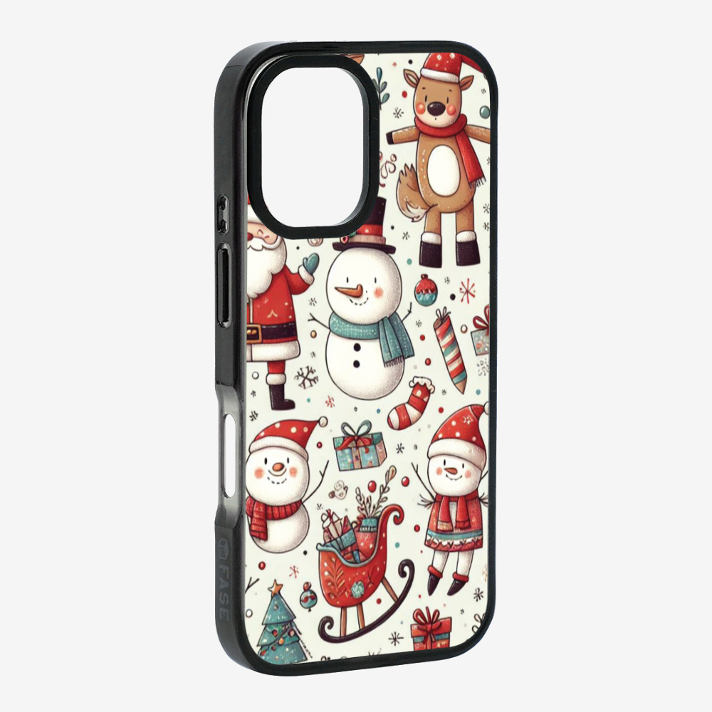 XMAS SnowMen Pattern Phone Case