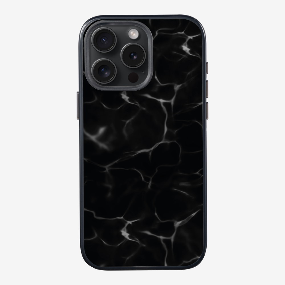 Contemplation - Black Phone Case