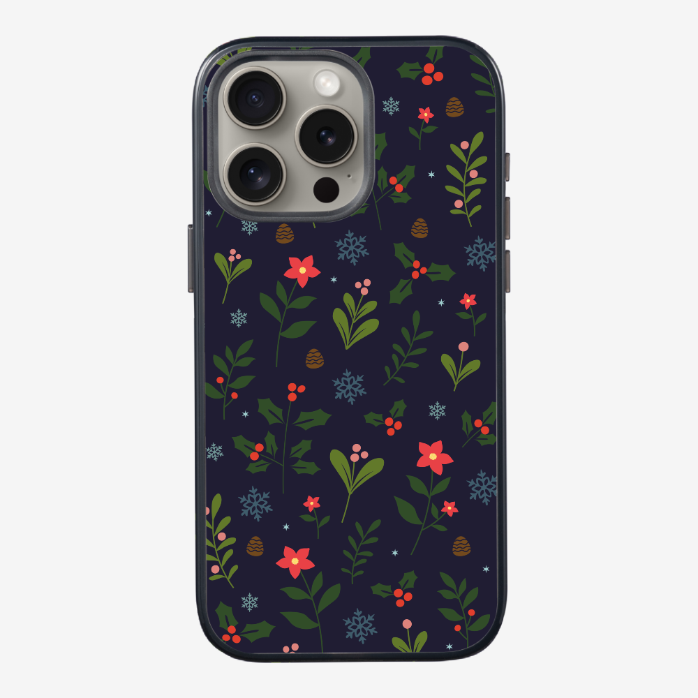 Christmas Sweet Mistletoe (Transparent) Phone Case