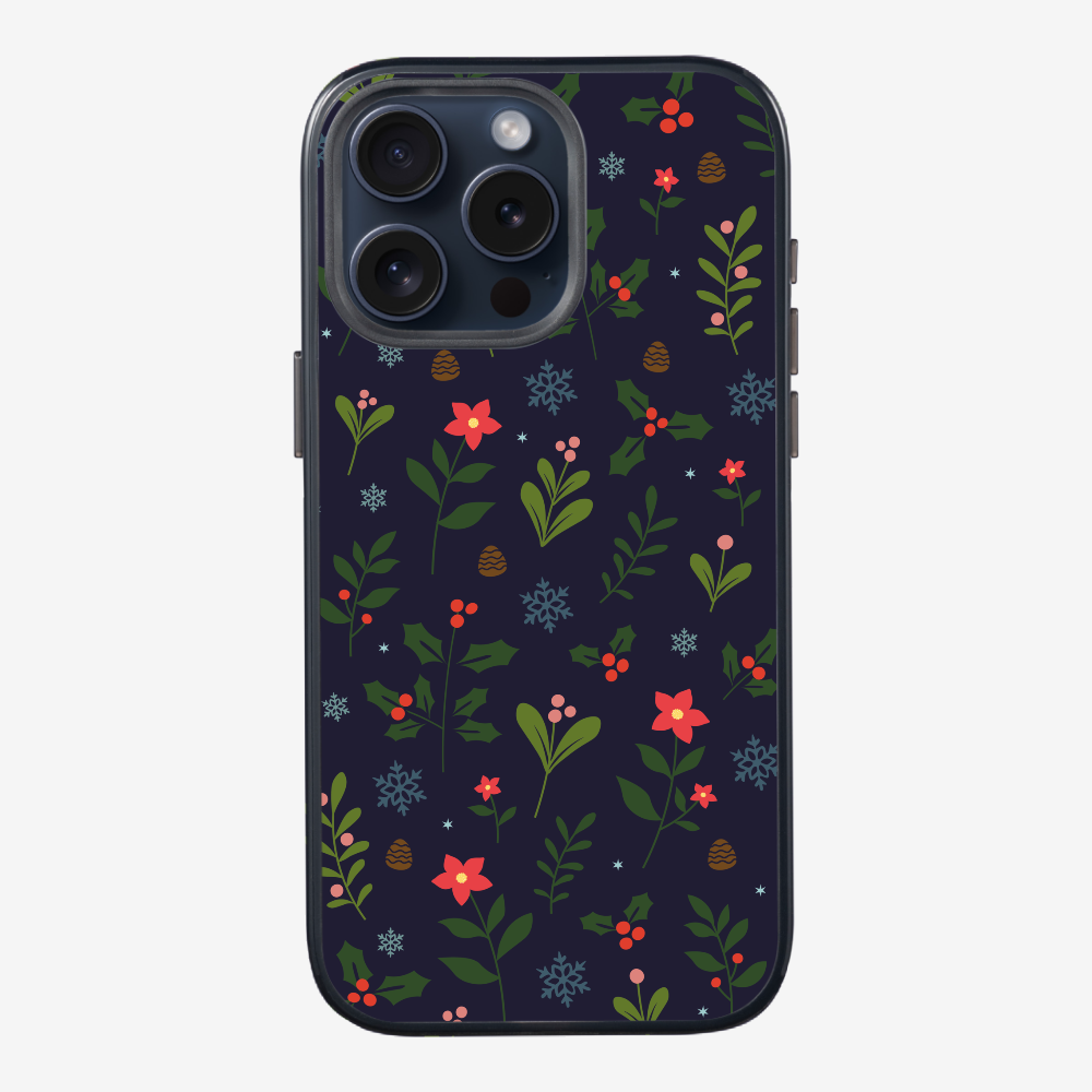 Christmas Sweet Mistletoe (Transparent) Phone Case