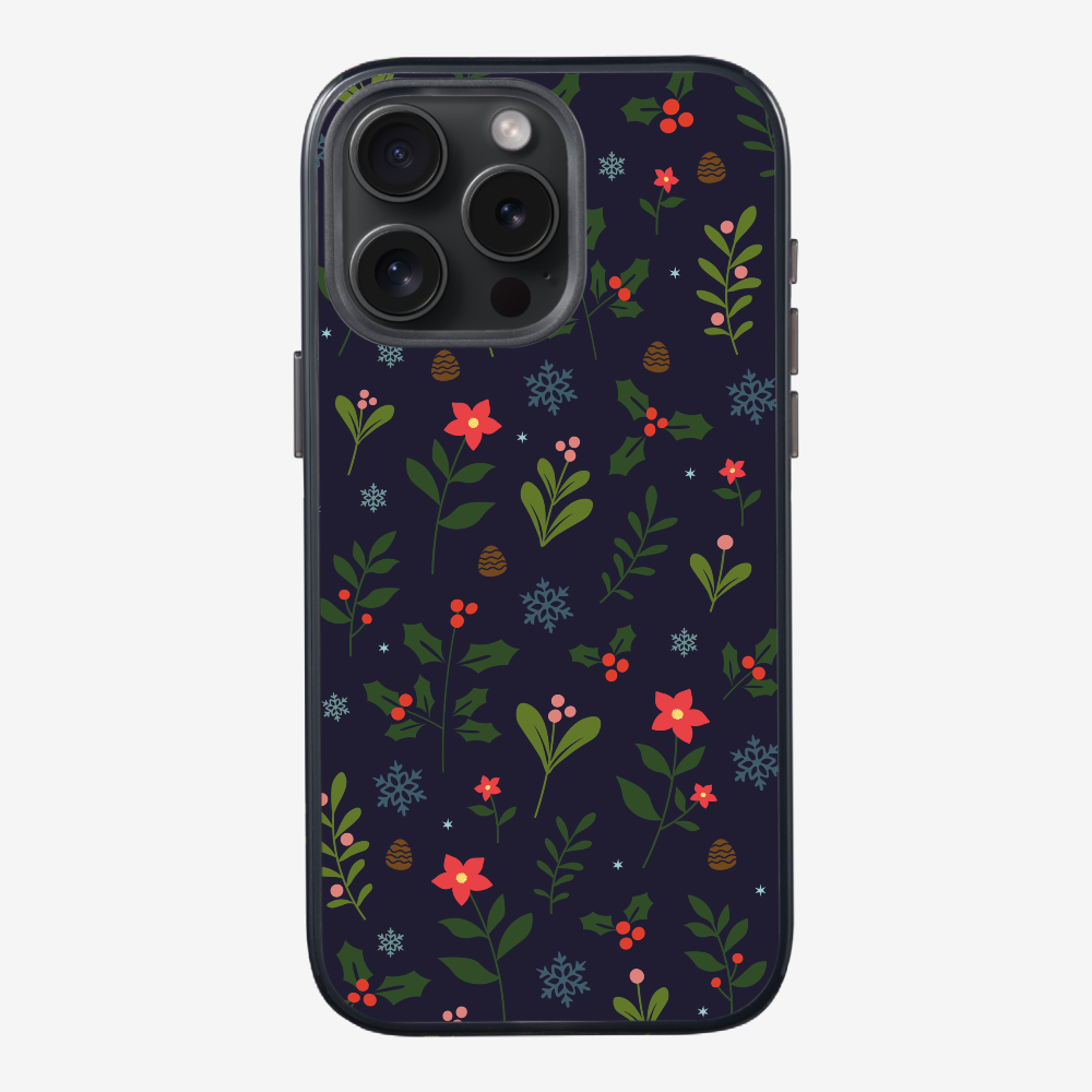 Christmas Sweet Mistletoe (Transparent) Phone Case