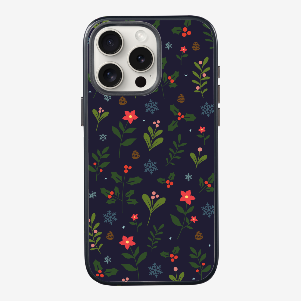 Christmas Sweet Mistletoe (Transparent) Phone Case