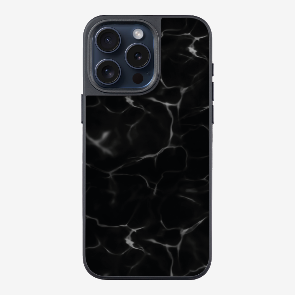 Contemplation - Black Phone Case