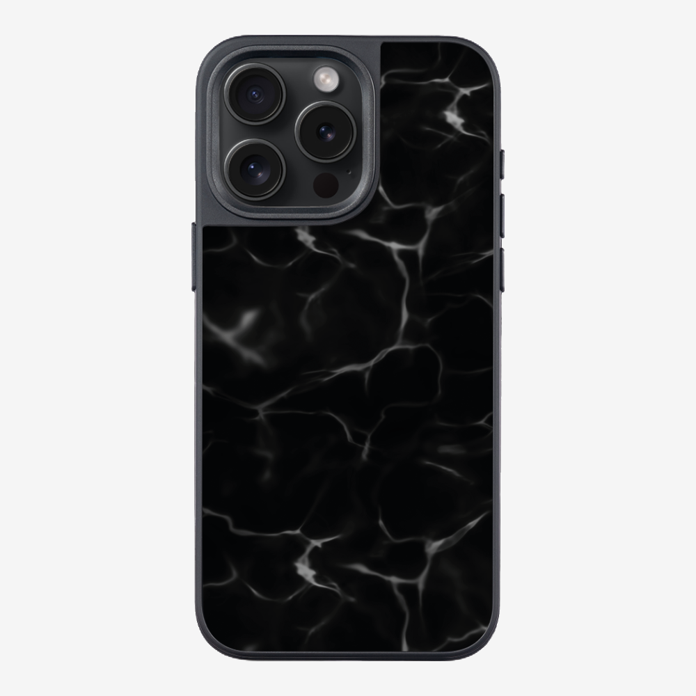 Contemplation - Black Phone Case