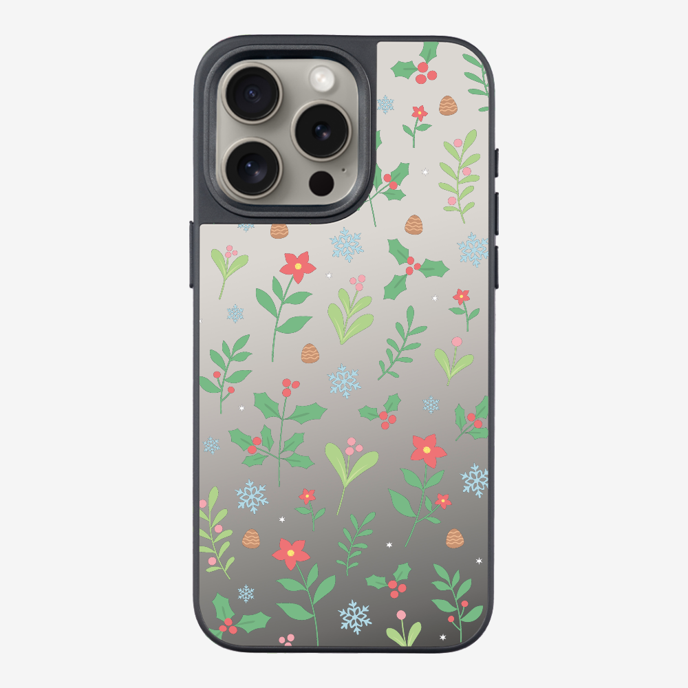 Christmas Sweet Mistletoe (Transparent) Phone Case