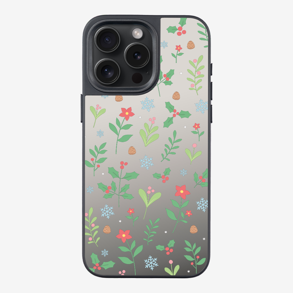 Christmas Sweet Mistletoe (Transparent) Phone Case