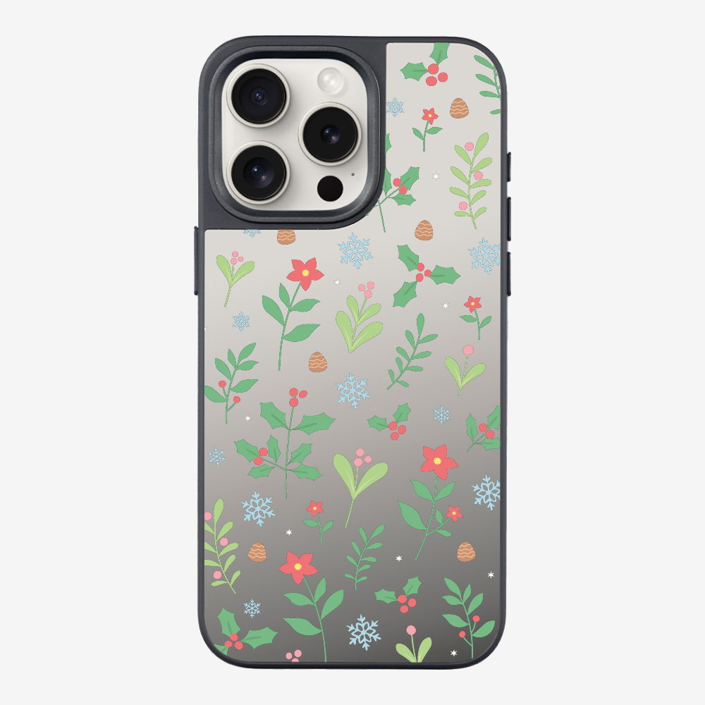 Christmas Sweet Mistletoe (Transparent) Phone Case